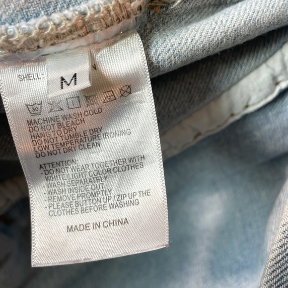 Men’s John Galt California Denim Jacket light wash size med. - Picture 5 of 10